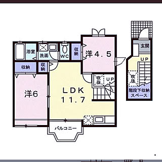 教えてください/配置に困る/配置/大東建託/大東建託 賃貸...などのインテリア実例 - 2019-10-14 02:24:55