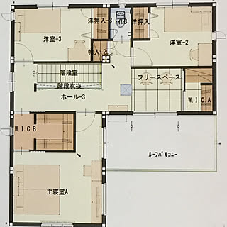 部屋全体/モダン/モノクロ/間取り図/間取り...などのインテリア実例 - 2018-03-24 17:20:27