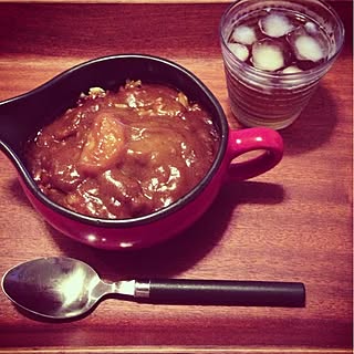 いただきます/カレー/生活感/Food clipのインテリア実例 - 2013-09-08 05:50:11