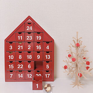 アドベントカレンダー/クリスマス/12月/カウントダウンカレンダー/ミニマリスト...などのインテリア実例 - 2021-12-01 19:40:52