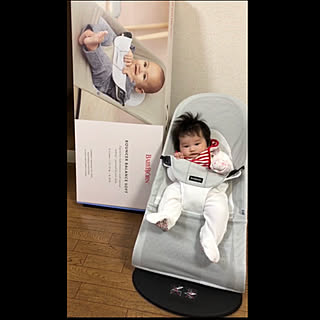 BABYBJORN/バウンサー/子どもと暮らす/こどもと暮らす/女の子ママ...などのインテリア実例 - 2020-02-26 20:40:32