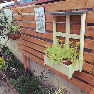 ジョイフル本田 ウッドフェンスの商品を使ったおしゃれなインテリア実例 Roomclip ルームクリップ