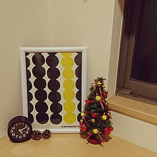 玄関/入り口/marimekko/ダイソー/ディズニー大好き/クリスマス...などのインテリア実例 - 2018-11-09 17:14:26