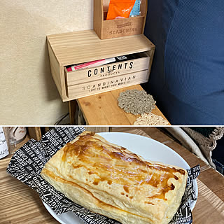 アップルパイ焼きました/BOX DIY/100均boxリメイク/RCの出会いに感謝♡/いつもありがとうございます♪感謝☆...などのインテリア実例 - 2020-12-10 12:42:33