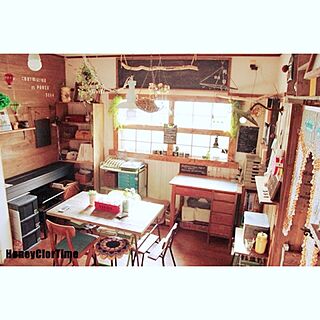 部屋全体/骨董品/DIY/ブログに詳しく載せてます♡/古道具...などのインテリア実例 - 2014-09-05 15:13:03