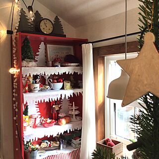IKEA/クリスマスディスプレイ/クリスマスツリー/手作り/てづくり...などのインテリア実例 - 2020-12-14 20:54:11