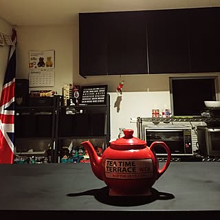 キッチン/イギリス食器/イギリス/黒が好き/男前化計画...などのインテリア実例 - 2016-01-03 23:25:10