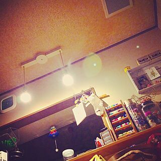 壁/天井/ライト/夜中のインテリア実例 - 2014-11-24 06:09:00