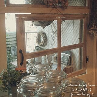 キッチン/100均/窓/DIY/雑貨...などのインテリア実例 - 2013-10-09 00:02:07