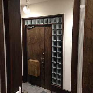 ガラスブロック 昭和レトロのおしゃれなインテリア・部屋・家具の実例 ...