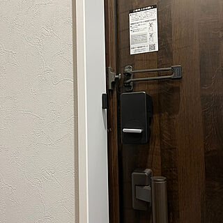 玄関/入り口/玄関ドア/スマートロック/SwitchBotのインテリア実例 - 2024-01-15 20:56:43