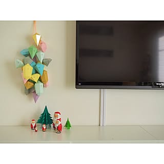 棚/クリスマス/ハンドメイド/手作りクリスマス/手作り...などのインテリア実例 - 2015-11-30 15:02:48