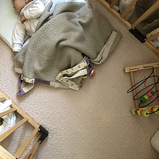 こども部屋/シンプル/小さなお家/赤ちゃんのいる暮らし/子どもスペースのインテリア実例 - 2022-03-16 16:07:23