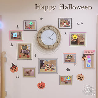 ハロウィン/職場です/マステアレンジ/ウォールデコ/マスキングテープ...などのインテリア実例 - 2022-09-28 12:36:02