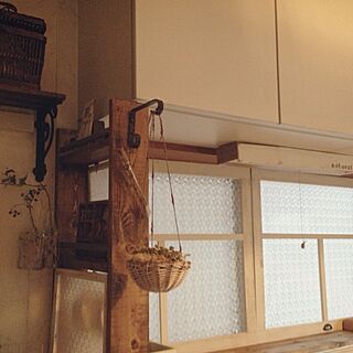 キッチン/DIY/手作り棚/手作り窓枠のインテリア実例 - 2014-02-18 17:17:18