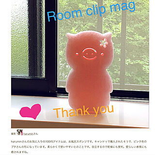 お風呂スポンジ/ありがとうございます♡/RoomClip mag 掲載/壁/天井のインテリア実例 - 2022-03-28 20:06:22