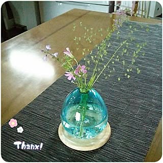 机/母の日/テーブルランナー/雑草の花/琉球ガラス...などのインテリア実例 - 2017-05-14 21:18:01