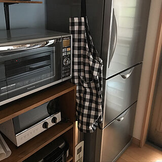 エプロン/DIY棚/朝のキッチンのインテリア実例 - 2018-09-01 08:55:30