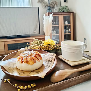 机/プレート/おうちごはん/おうちカフェ/ミモザ...などのインテリア実例 - 2022-02-10 18:36:43