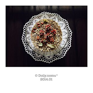 部屋全体/doily/レース/団地/crochet...などのインテリア実例 - 2014-01-10 10:56:31