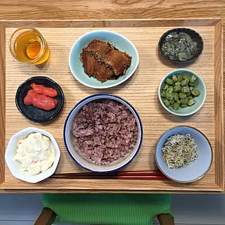 机/料理もインテリアの一部/和食/お一人様deおうちランチ/おうちごはん...などのインテリア実例 - 2016-09-03 13:55:54