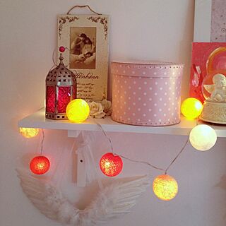ベッド周り/Happy Lights/Angel wings/kid's roomのインテリア実例 - 2013-02-13 22:17:58