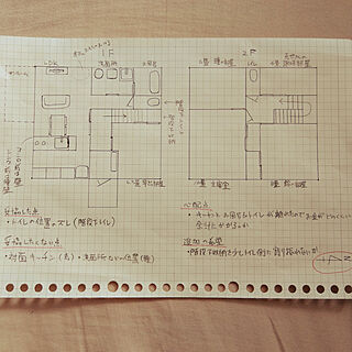 部屋全体/間取り図のインテリア実例 - 2018-01-20 13:51:46