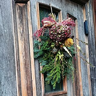 玄関/入り口/クリスマス飾りのインテリア実例 - 2016-12-15 11:10:39