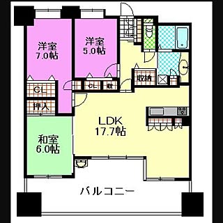 部屋全体/間取り図のインテリア実例 - 2017-02-11 14:50:03