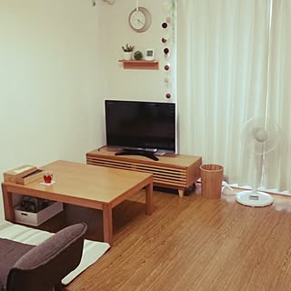 部屋全体/賃貸/無印良品/シンプル/断捨離...などのインテリア実例 - 2017-07-05 17:25:44