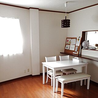 机/照明/うわさの…/ダイニング テーブルのインテリア実例 - 2013-10-26 09:55:26