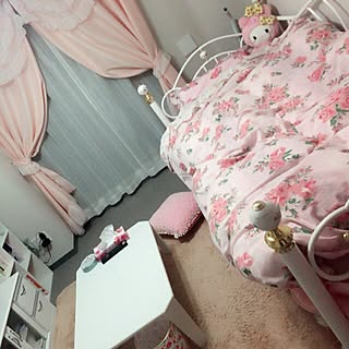 部屋全体/姫部屋/3COINS/100均/一人暮らし...などのインテリア実例 - 2016-03-21 23:13:40