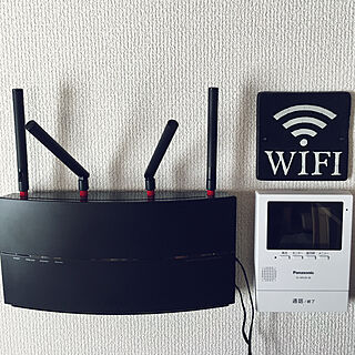 リビング/wifi/ルーターのインテリア実例 - 2018-02-04 08:54:02