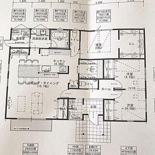 平屋 30坪のレイアウト おしゃれなインテリアコーディネートの実例 Roomclip ルームクリップ