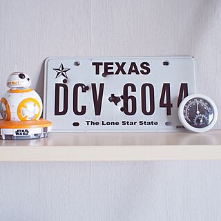 棚/海外旅行のお土産/温度計、湿度計/BB-8/スターウオーズ...などのインテリア実例 - 2016-05-14 18:57:08