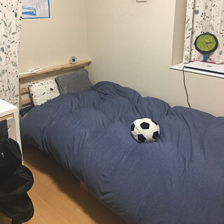 ベッド周り/北欧/ニトリ/IKEA/子供部屋 男の子...などのインテリア実例 - 2017-11-08 16:06:17