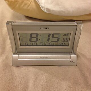 ベッド周り/デジタル時計のインテリア実例 - 2012-06-10 20:15:15