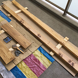 ラブリコアイアン/ラブリコ/2×4材/2×4/キッチンDIY...などのインテリア実例 - 2020-06-07 20:21:08