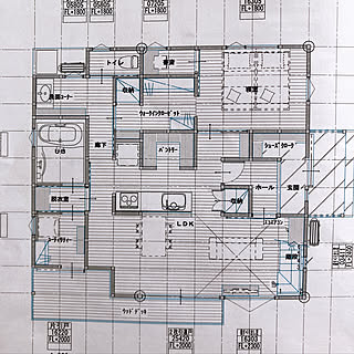 平屋/部屋全体/間取り図のインテリア実例 - 2021-08-07 15:00:10