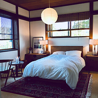 ベッド周り 和室のおしゃれなインテリアコーディネート レイアウトの実例 Roomclip ルームクリップ