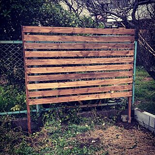 ガーデン/DIY/フェンス/にわのインテリア実例 - 2014-03-29 23:22:31