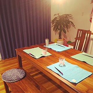 ダイニングテーブル/観葉植物のある部屋/観葉植物のインテリア実例 - 2017-04-25 11:25:31