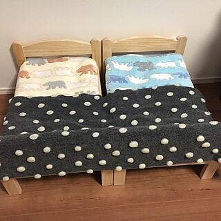 ベッド周り/ねこ部/IKEA/DIY/雑貨...などのインテリア実例 - 2017-05-12 21:24:43