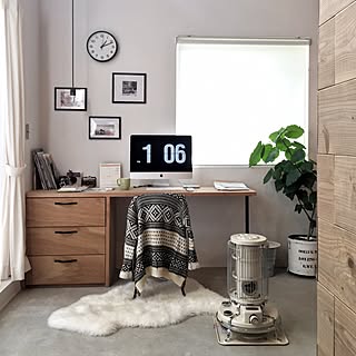 コストコ アラジンストーブのおしゃれなアレンジ 飾り方のインテリア実例 Roomclip ルームクリップ