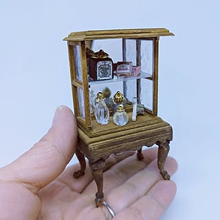 棚/ハンドメイド/ミニチュア/小さな手作り/癒やされるミニチュア...などのインテリア実例 - 2024-04-06 16:59:29