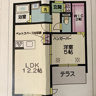 1LDK2人暮らし/部屋全体のインテリア実例 - 2020-01-29 19:49:35