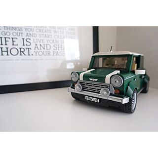 玄関/入り口/MINI COOPER/LEGO/下駄箱上/玄関...などのインテリア実例 - 2016-01-12 00:43:11