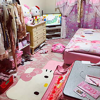 サンリオ部屋/部屋全体のインテリア実例 - 2021-04-22 11:32:28