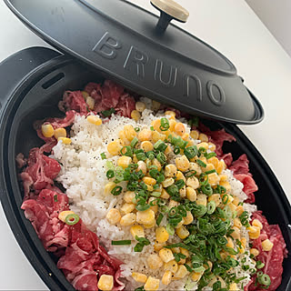 休日/ランチ/BRUNOホットプレート/BRUNO/キッチンのインテリア実例 - 2021-01-13 14:54:22