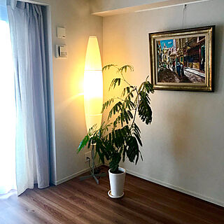 絵画のある部屋/絵画/エバーフレッシュ/グリーンのある暮らし/すっきり暮らしたい...などのインテリア実例 - 2018-07-28 12:57:37